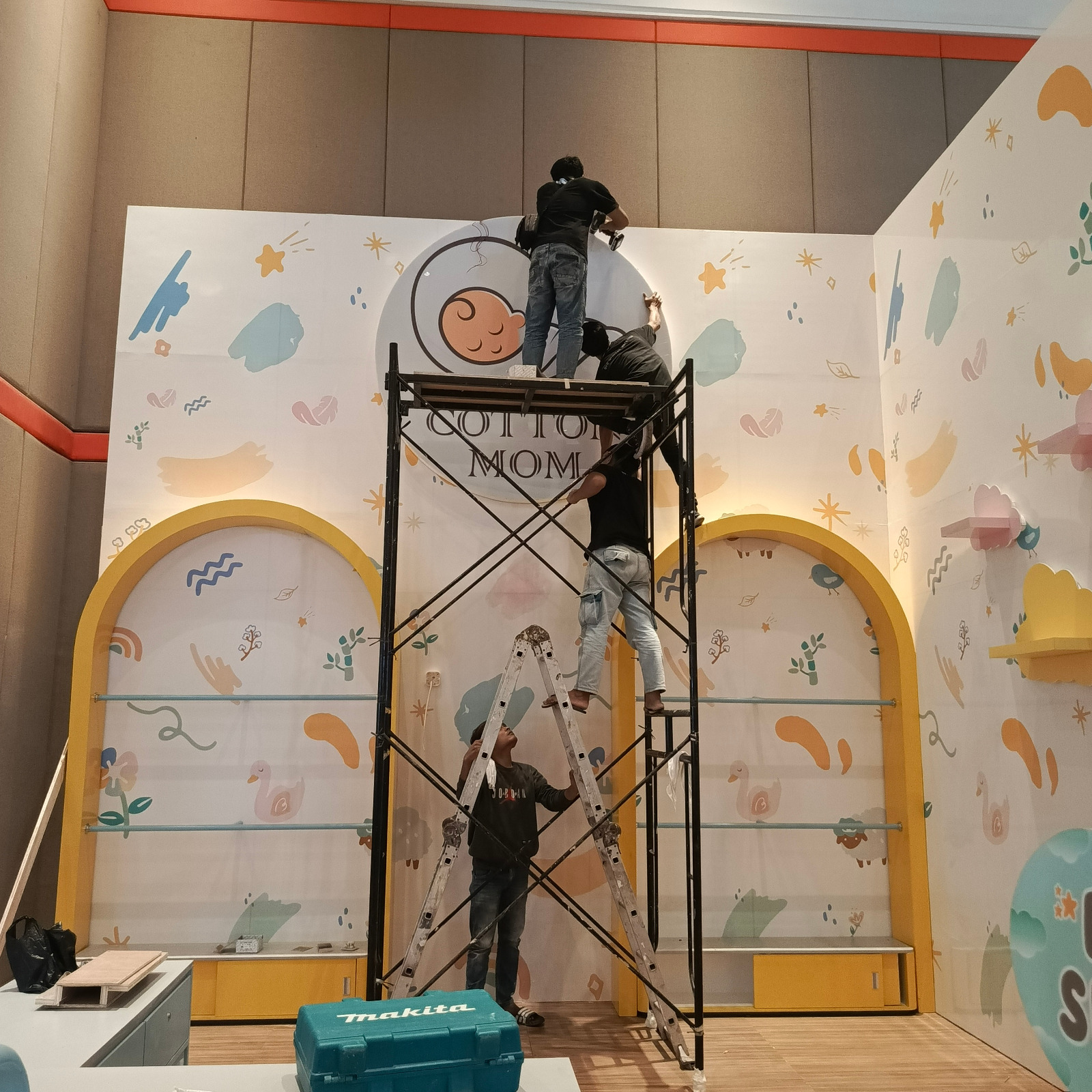 Cottonmom booth Sudirman Bandung